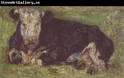 Vincent Van Gogh Lying Cow (nn04)